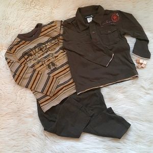 3 Pieces of JeanBourget 4T clothes